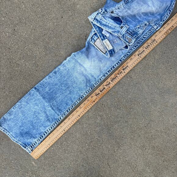 Big Star Liv Boot Cut Light Acid Wash 27L Light Blue Jeans - Picture 9 of 9